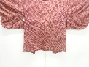 アンティーク　本総絞り斜め縞模様織出し羽織